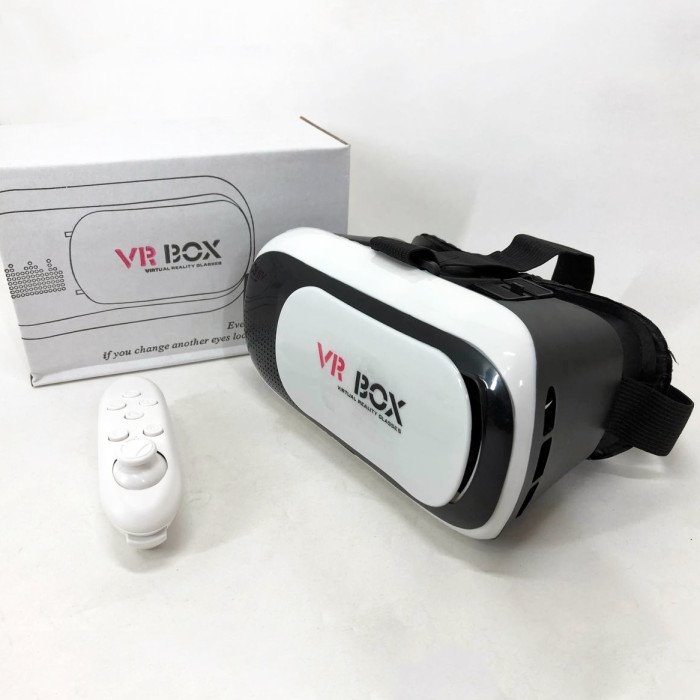 Окуляри віртуальної реальності з пультом VR BOX G2 для смартфонів з діагоналлю екранів від 4 до 6 дюймів