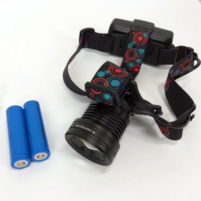 Налобний ліхтар Bailong BL-A19 GT200, світлодіодний ліхтарик налобний, світлодіодний ліхтар на лоб