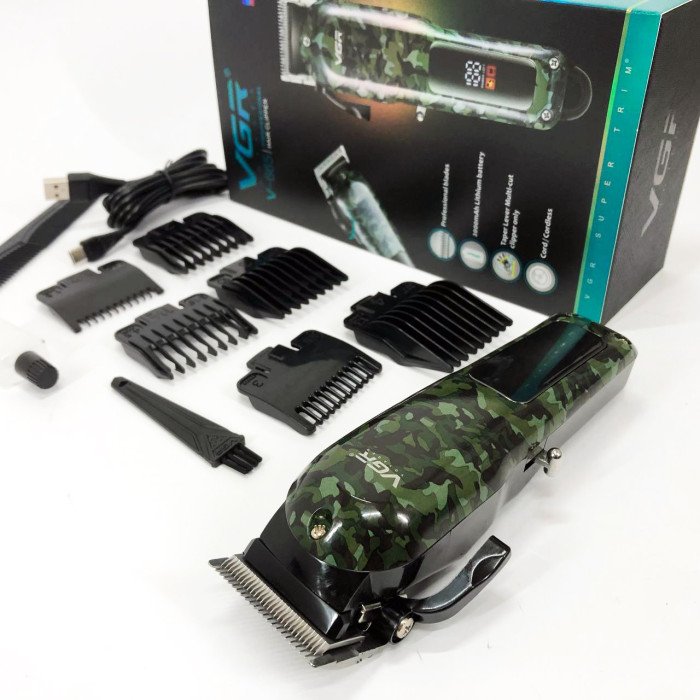 Машинка для стрижки волосся VGR V-665, Машинка для стрижки, Підстригальна машинка, Професійна