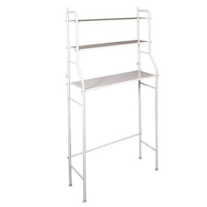 Полиця стелаж у ванну кімнату над унітазом Toilet Rack етажерка у ванну стелаж у туалет