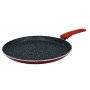 Сковорода млинець 24 см з антипригарним покриттям Con Brio CB-2424 для всіх видів плит. Колір: червоний