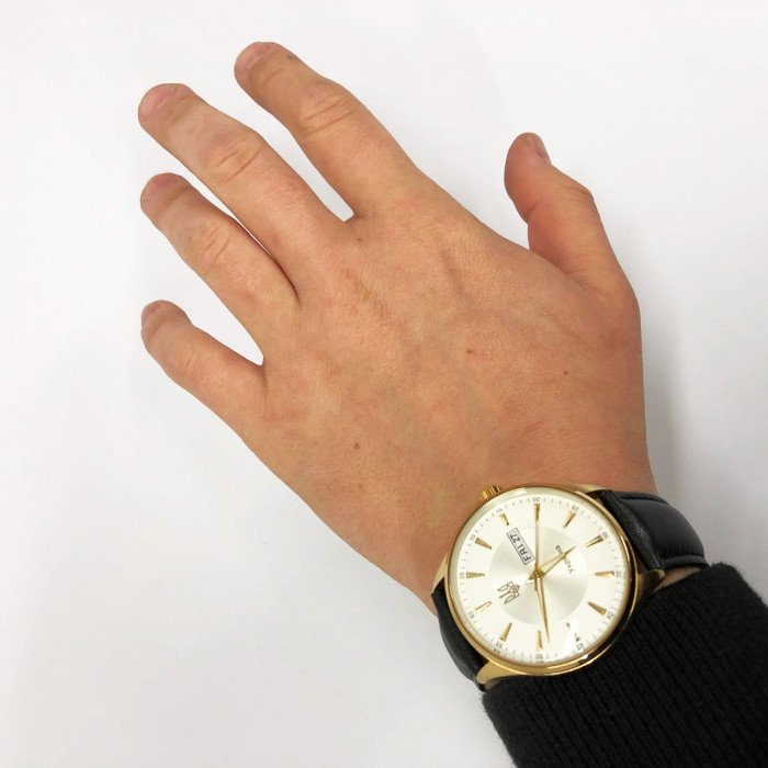 Годинники наручні чоловічі SKMEI 5702/2075GDSI, Годинники для модного чоловіка, Годинники наручні чоловічі стрілочні