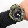 Годинник наручний чоловічий SKMEI 1155BCMGN GREEN CAMO, брендовий чоловічий годинник. Колір: зелений камуфляж