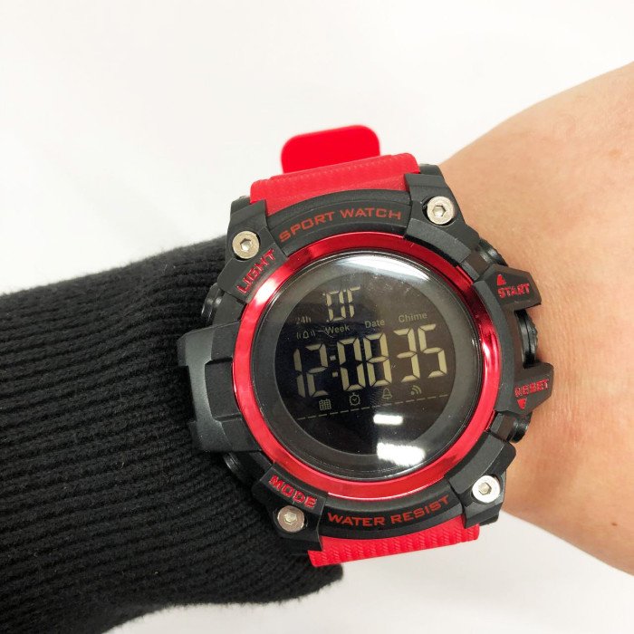 Годинник наручний чоловічий SKMEI 1384RD, чоловічий тактичний годинник, протиударний годинник, годинник спортивний