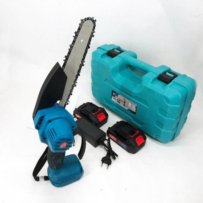 Хороша акумуляторна пилка Domotec 20 см 24 В, Професійна електрична пилка для саду, для чищення