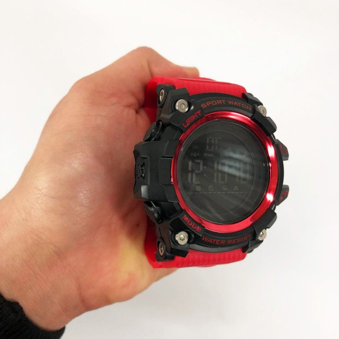 Годинник наручний чоловічий SKMEI 1384RD, чоловічий тактичний годинник, протиударний годинник, годинник спортивний