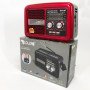 Радіо приймач Golon RX-BT978S сонячна панель AUX 3.5mm, Радіо приймач з акумулятором. Колір: червоний