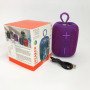 Портативна Bluetooth колонка TG658 8W з RGB підсвічуванням бездротова портативна потужна. Колір: фіолетовий