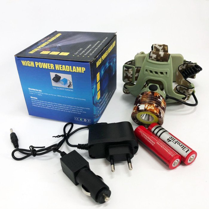 Ліхтар налобний CH-108-T6+COB(white+red), надпотужний ліхтар налобний, світлодіодний ліхтар на лоб