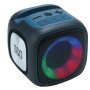 Портативна Bluetooth колонка TG359 7W з RGB підсвічуванням, гучна колонка для вечірки. Колір: чорний