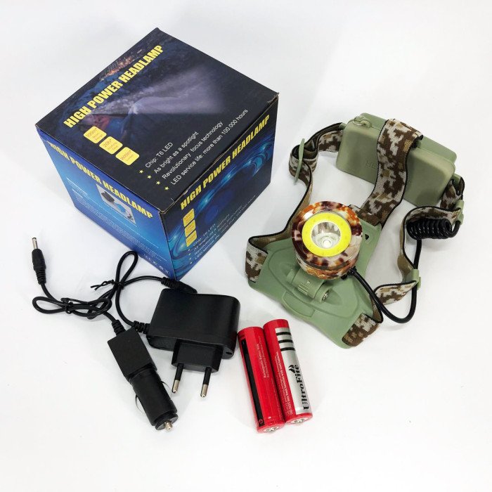 Ліхтар налобний CH-108-T6+COB(white+red), надпотужний ліхтар налобний, світлодіодний ліхтар на лоб