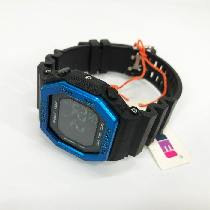 Годинник наручний чоловічий SKMEI 1988BU, оригінальний чоловічий годинник, фірмовий спортивний годинник