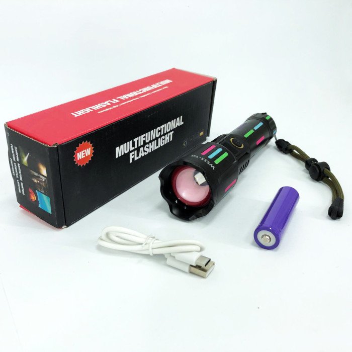 Ліхтар NIGHT VISION FLUORESCENCE W515-PM10-TG, Надпотужний ліхтарик, Підствольний ліхтарик