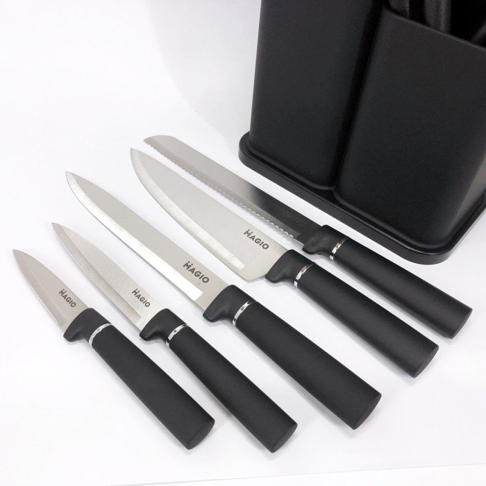 Набір силіконових кухонних речей Magio MG-1097B набір ножів лопаток 12 предметів