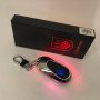 Електрична запальничка - брелок Україна з USB-зарядкою та підсвічуванням HL-472. Колір: срібло