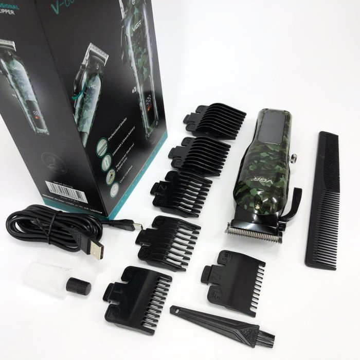 Машинка для стрижки волосся VGR V-665, Машинка для стрижки, Підстригальна машинка, Професійна