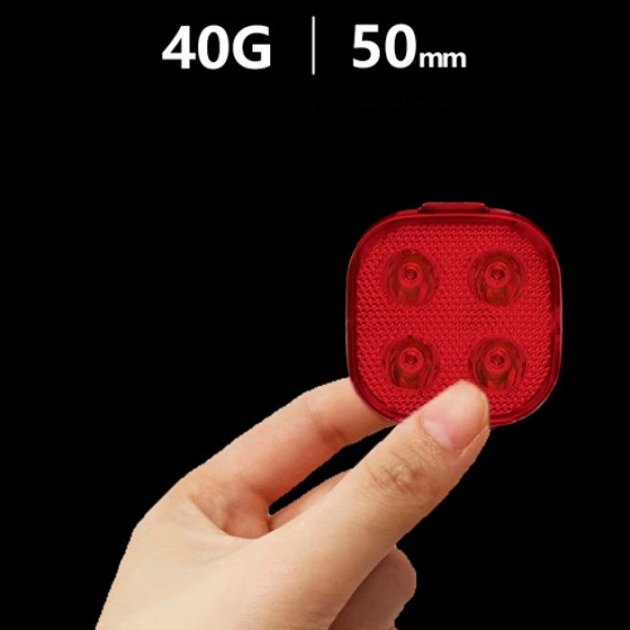 Велосипедний ліхтар задній габаритний FY-328, Велоліхтар з функцією стоп-сигналу, Водонепроникний