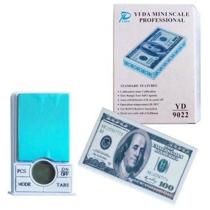 Ваги ювелірні YD 9022 (максимальна вага 200г, похибка 0,01г), ваги для зважування золота