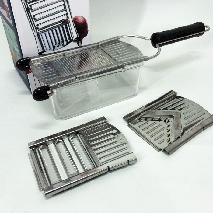 Універсальна овочерізка кухонний рубанок Овочерізка Nicer Dicer SPEED, ручна овочерізка мультислайсер