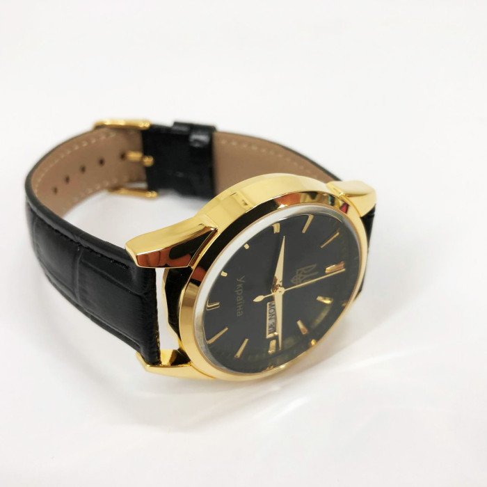 Годинник наручний чоловічий SKMEI 3709/9073GDBK-B, Красивий чоловічий годинник наручний кварцовий