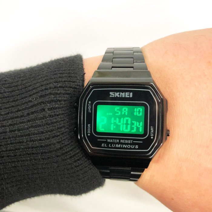 Водостійкий тактичний годинник SKMEI 1881GDWT / Годинник спортивний / Водонепроникний чоловічий годинник