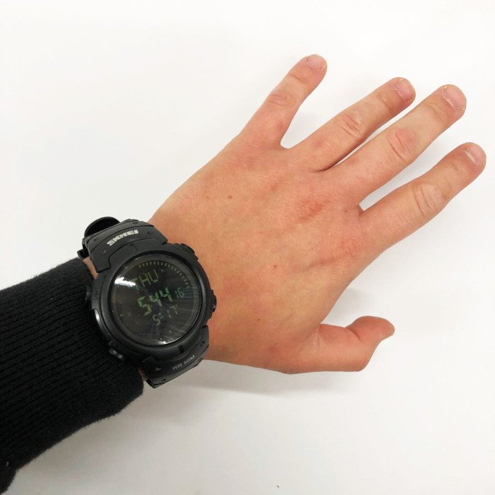 Годинник наручний чоловічий SKMEI 1231BK, брендовий чоловічий годинник, модний чоловічий годинник. Колір: чорний