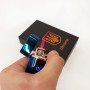 Електрична та газова запальничка Україна із USB-зарядкою HL-435, запальнички із зарядкою від usb. Колір: синій