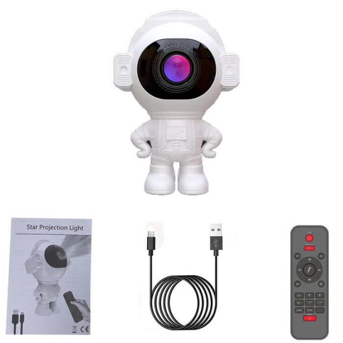 Зірковий 3D проектор Astronaut, Лазерний проектор зоряного неба Космос Проектор зоряного неба в кімнату