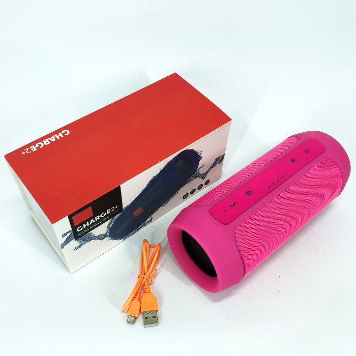 Колонка JBL CHARGE2+ J2 (аналог) Колір: рожевий