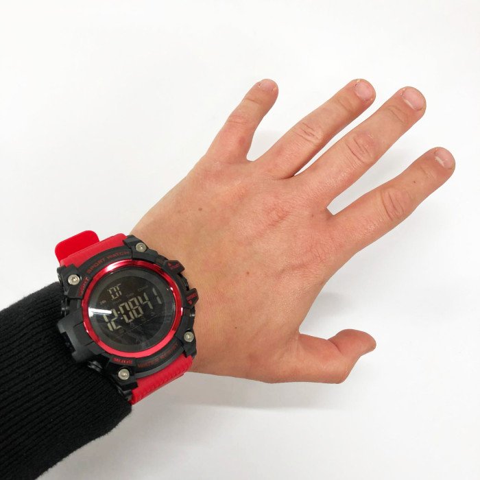 Годинник наручний чоловічий SKMEI 1384RD, чоловічий тактичний годинник, протиударний годинник, годинник спортивний