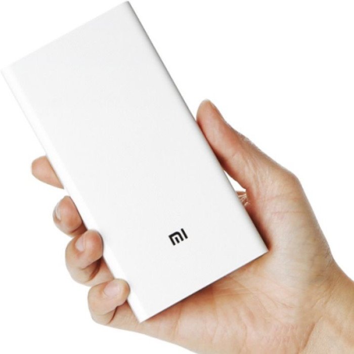 Портативний зарядний пристрій power bank павербанк 16000/6000 MI M5. Колір: білий