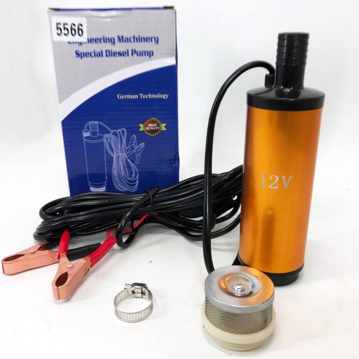 Насос для перекачування дизпалива 12 вольт 12В 12л/хв Насос для заправки солярки Насоси для перекачування pump