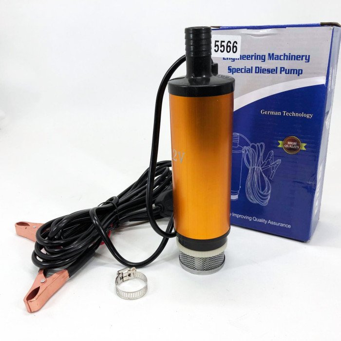 Насос для перекачування дизпалива 12 вольт 12В 12л/хв Насос для заправки солярки Насоси для перекачування pump