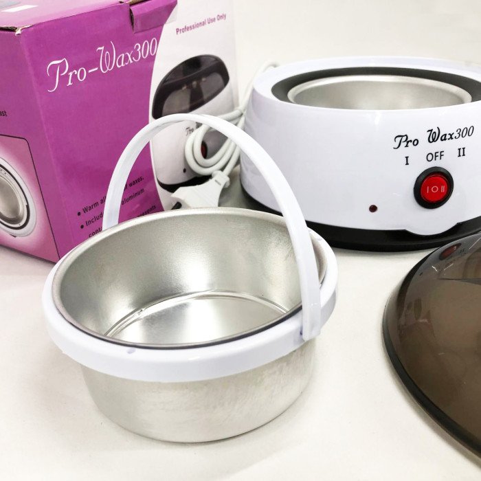 Воскоплав баночний Pro Wax 300 mini 150 мл. Колір: білий