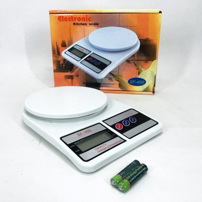 Подарунковий набір: подрібнювач Блискавка Original + Ваги кухонні електронні Domotec SF-400