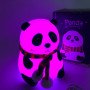 Дитячий силіконовий нічник світильник Панда 7 кольорів, Силіконовий нічник іграшка для дітей