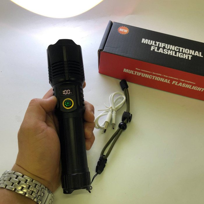 Ліхтар акумуляторний PLD-501 White Laser LED PM10-TG, потужний акумуляторний лед ліхтарик, сильний ліхтарик