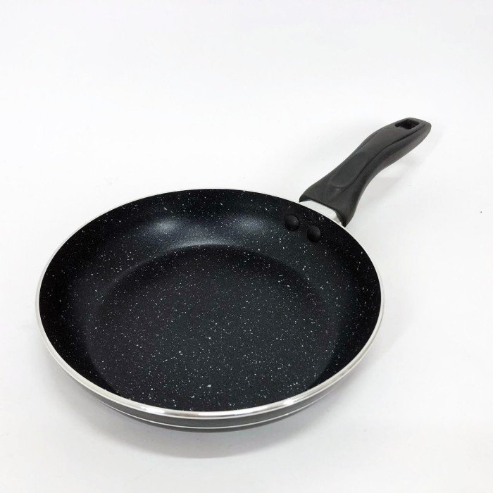 Сковорода UNIQUE UN-5151 антипригарне гранітне покриття 18 см темний мармур