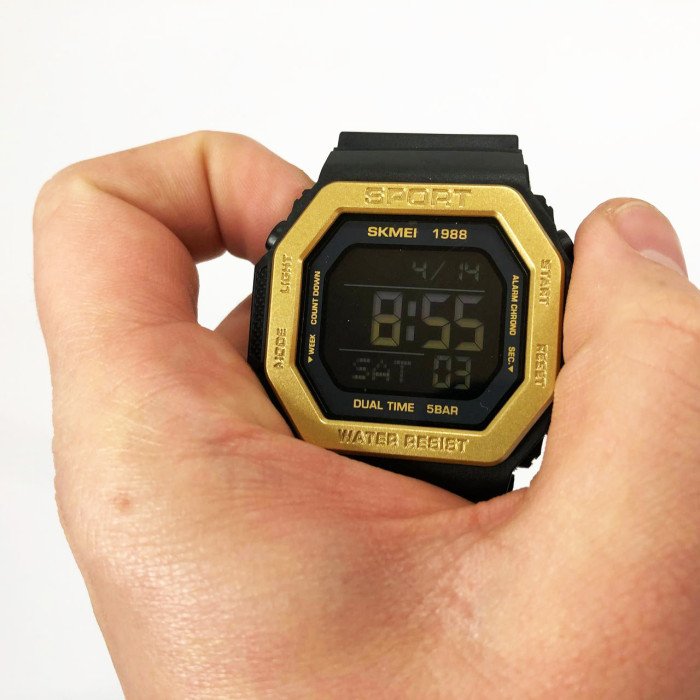 Годинник наручний чоловічий SKMEI 1988GD, армійський годинник протиударний, водостійкий тактичний годинник