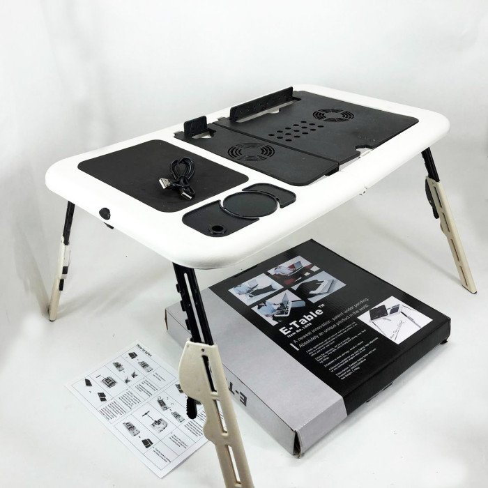 Підставка для ноутбука LD-09 E-Table, Похила підставка ноутбука на стіл у ліжко