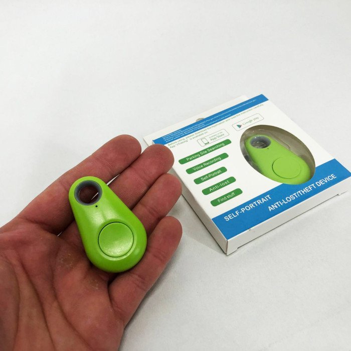 Трекер-брелок Anti Lost, Bluetooth брелок антипотеряшка, Брелок-трекер пошуковий. Колір: зелений