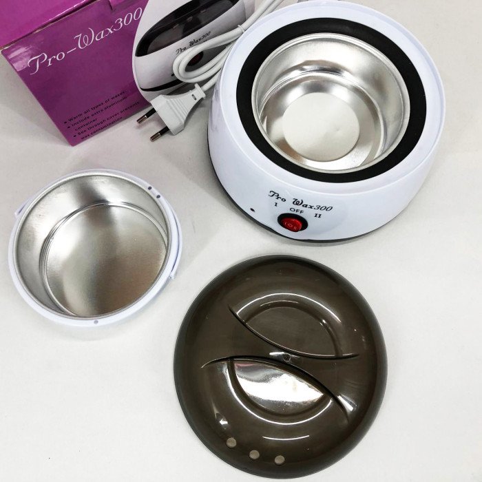 Воскоплав баночний Pro Wax 300 mini 150 мл. Колір: білий