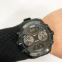 Годинник наручний чоловічий SKMEI 1355BK, протиударний годинник, годинник для військовослужбовців. Колір: чорний
