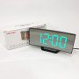Годинник настільний VST-899-4 USB з зеленим циферблатом, Електронний настільний годинник light