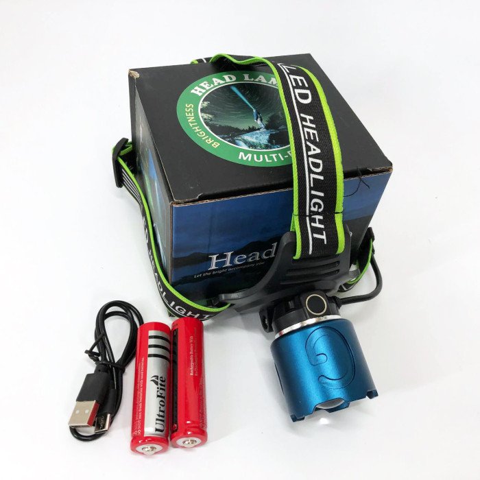 Ліхтар налобний PLD-A28-PM10-TG 6000 Ліхтар акумуляторний для риболовлі, Ліхтарик налобний потужний