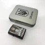 Дугова електроімпульсна запальничка USB Україна (металева коробка) HL-449. Колір: чорний
