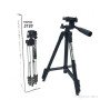 Штатив для телефону та фотоапарата Tripod 3120 PRO портативний трипод 0,35-1.02м висота. Колір: чорний