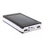 УМБ Power Bank Solar 20000 mAh мобільне зарядне з сонячною панеллю та лампою, повербанк для планшета