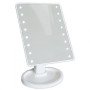Дзеркало для макіяжу з 16 LED підсвічуванням Mirror White, Дзеркало, що світиться, для макіяжу. Колір: білий