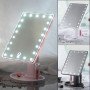 Дзеркало для макіяжу з 16 LED підсвічуванням Mirror White, Дзеркало, що світиться, для макіяжу. Колір: білий